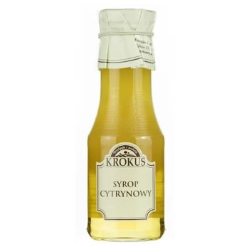 SYROP CYTRYNOWY BEZGLUTENOWY 355 g (280 ml) - KROKUS