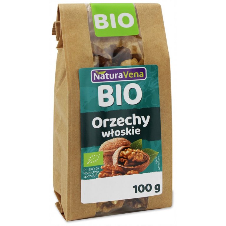 ORZECHY WŁOSKIE BIO 100 g - NATURAVENA