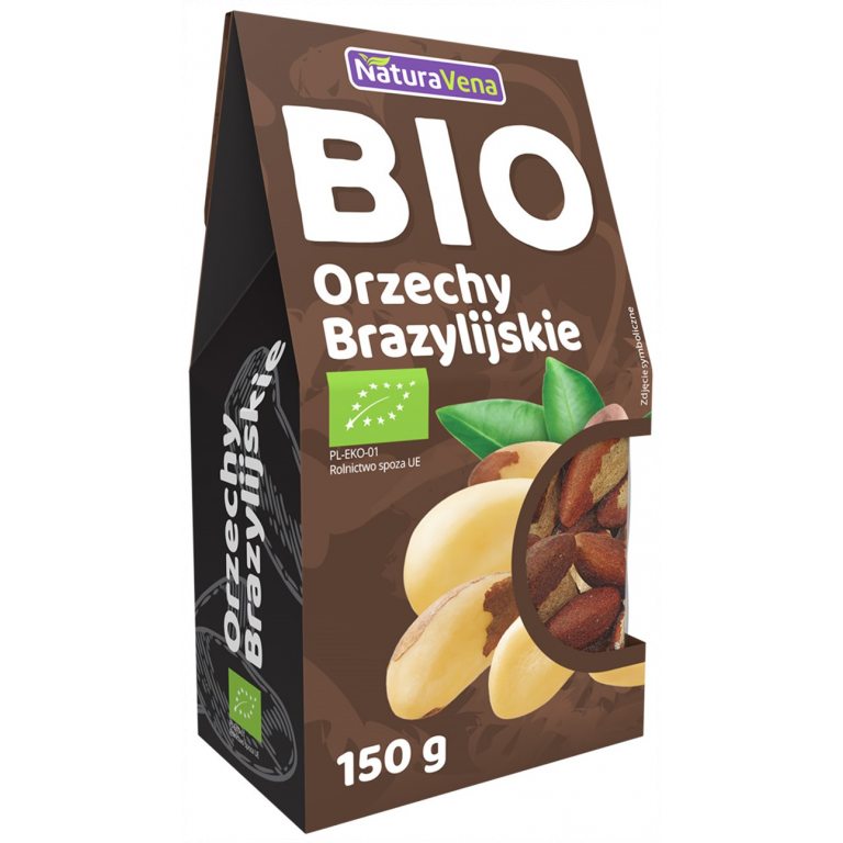 ORZECHY BRAZYLIJSKIE BIO 150 g - NATURAVENA