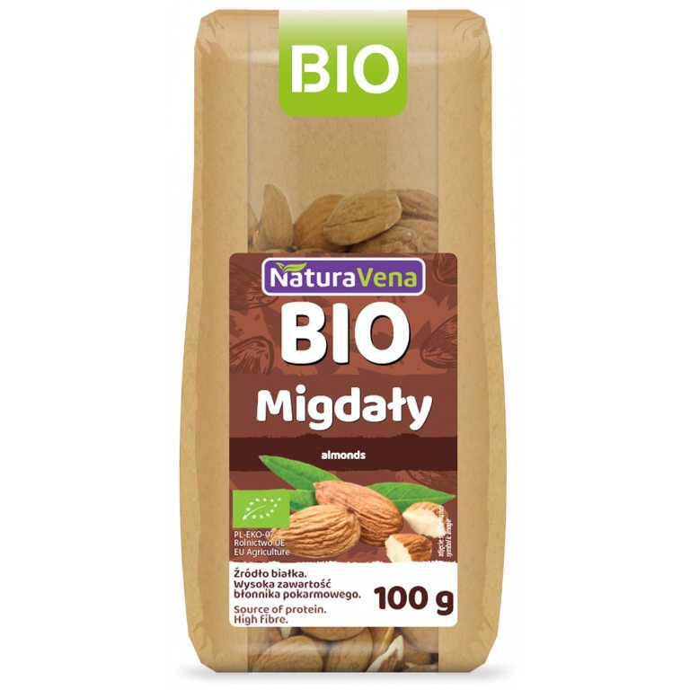 MIGDAŁY BIO 100 g - NATURAVENA