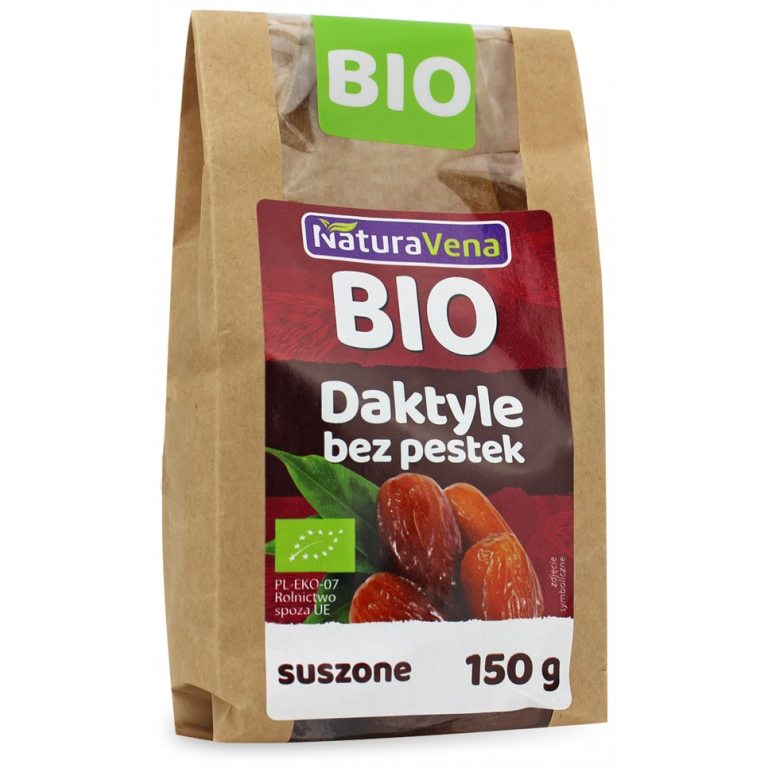 DAKTYLE SUSZONE BEZGLUTENOWE BIO 150 g - NATURAVENA