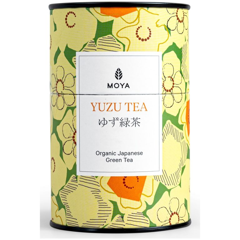 HERBATA ZIELONA YUZU JAPOŃSKA BIO 60 g - MOYA MATCHA