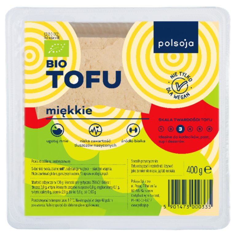 TOFU NATURALNE MIĘKKIE BIO 400 g - WELL WELL