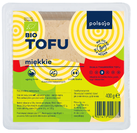 TOFU NATURALNE MIĘKKIE BIO 400 g - WELL WELL