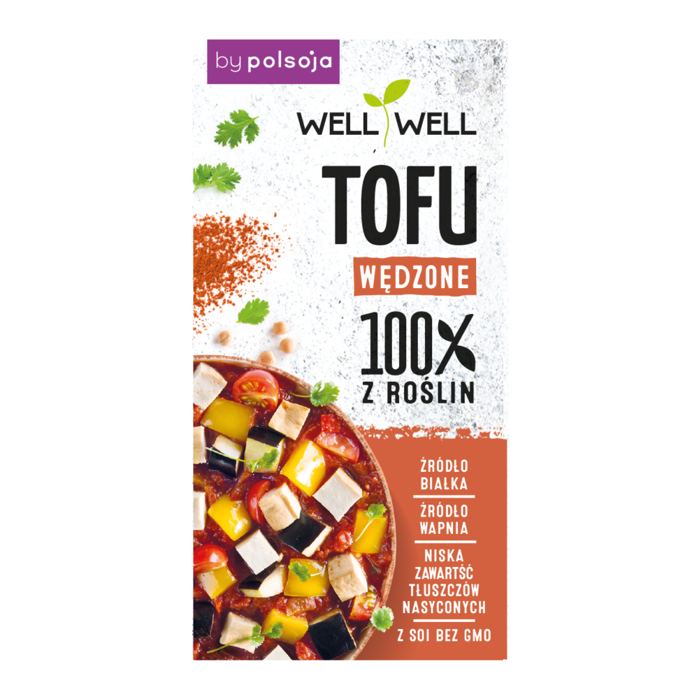 TOFU WĘDZONE 180 g - WELL WELL