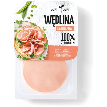 WĘDLINA ROŚLINNA ŁAGODNA 100 g - WELL WELL