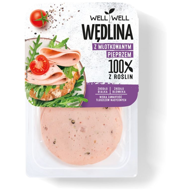 WĘDLINA ROŚLINNA Z PIEPRZEM 100 g - WELL WELL