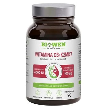 WITAMINA D3 + K2 90 KAPSŁEK - BIOWEN