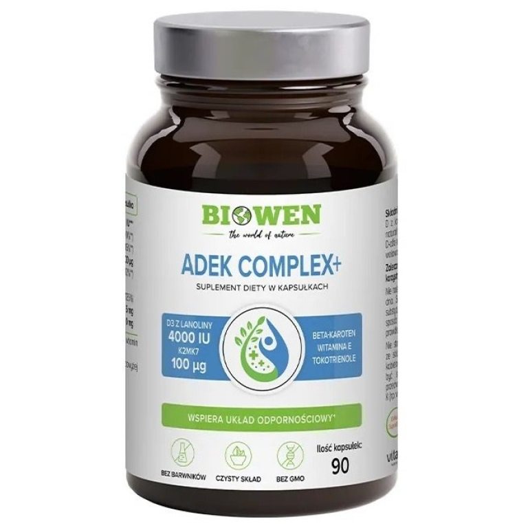 WITAMINA ADEK 90 KAPSUŁEK - BIOWEN