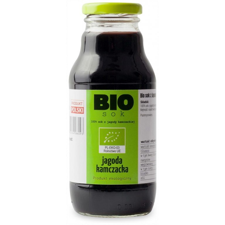 SOK Z JAGODY KAMCZACKIEJ NFC BIO 330 ml - KAMIONNA