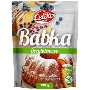 MIESZANKA DO WYPIEKU BABKI BEZGLUTENOWA 300 g - CELIKO