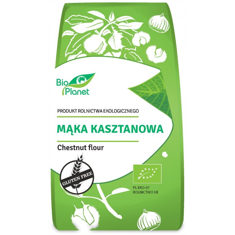 MĄKA KASZTANOWA BEZGLUTENOWA BIO 250 g - BIO PLANET