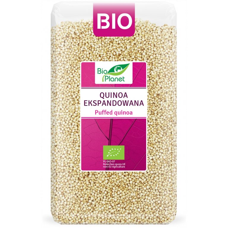 QUINOA EKSPANDOWANA BIO 150 g - BIO PLANET