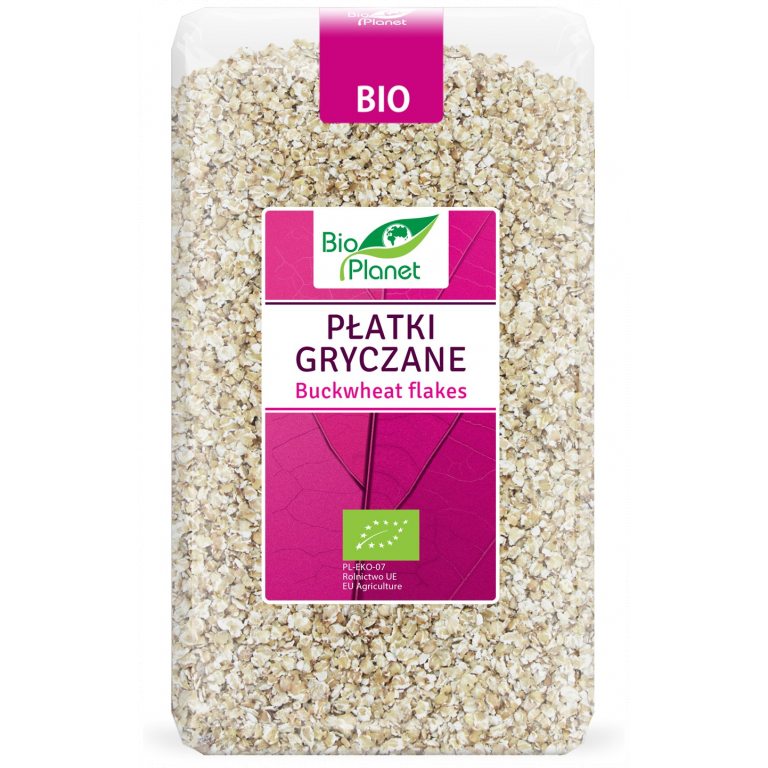 PŁATKI GRYCZANE BIO 600 g - BIO PLANET