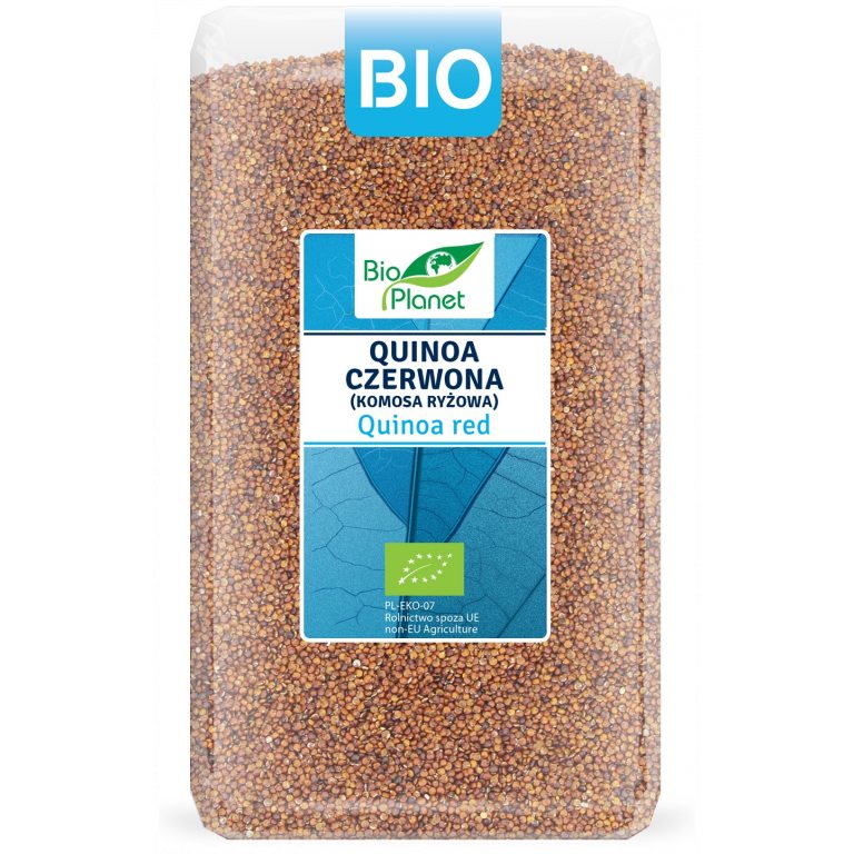 QUINOA CZERWONA (KOMOSA RYŻOWA) BIO 1 kg - BIO PLANET