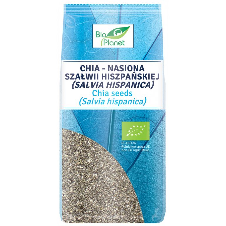 CHIA - NASIONA SZAŁWII HISZPAŃSKIEJ BIO 400 g - BIO PLANET