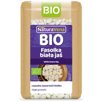 FASOLKA BIAŁA JAŚ BIO 400 g - NATURAVENA