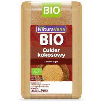 CUKIER KOKOSOWY BIO 200 g - NATURAVENA