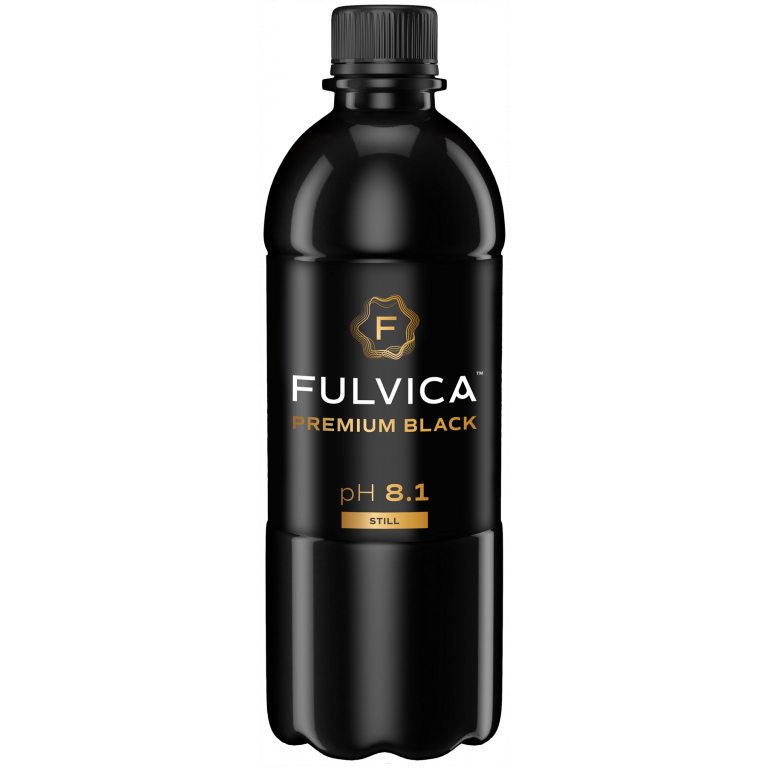 WODA FULVICA PREMIUM BLACK NIEGAZOWANA 500 ml - AQUA EAST