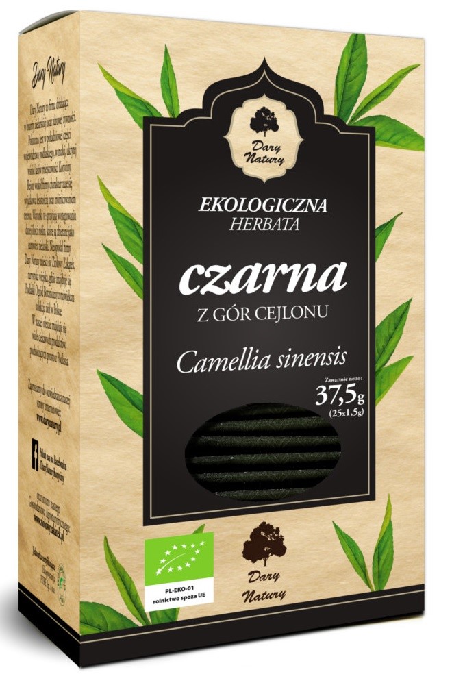 HERBATA CZARNA BIO (25 x 1