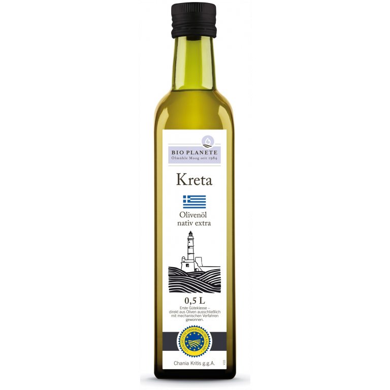 OLIWA Z OLIWEK EXTRA VIRGIN KRETA P.G.I. BIO 500 ml - BIO PLANETE