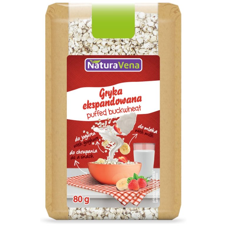 GRYKA EKSPANDOWANA 80 g - NATURAVENA