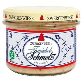 SMALCZYK WEGAŃSKI Z CEBULĄ BEZGLUTENOWY BIO 150 g - ZWERGENWIESE
