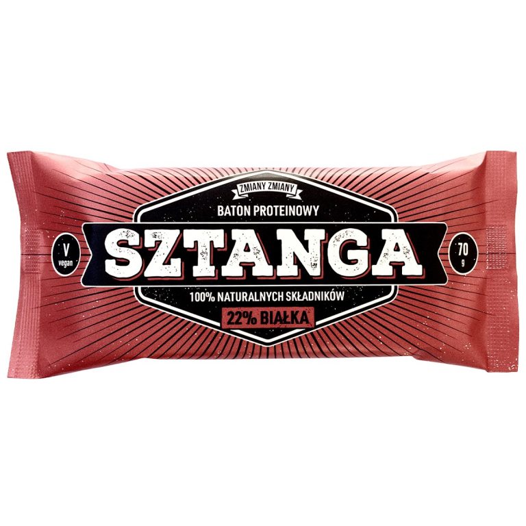 BATON PROTEINOWY SZTANGA BEZGLUTENOWY 70 g - ZMIANY ZMIANY