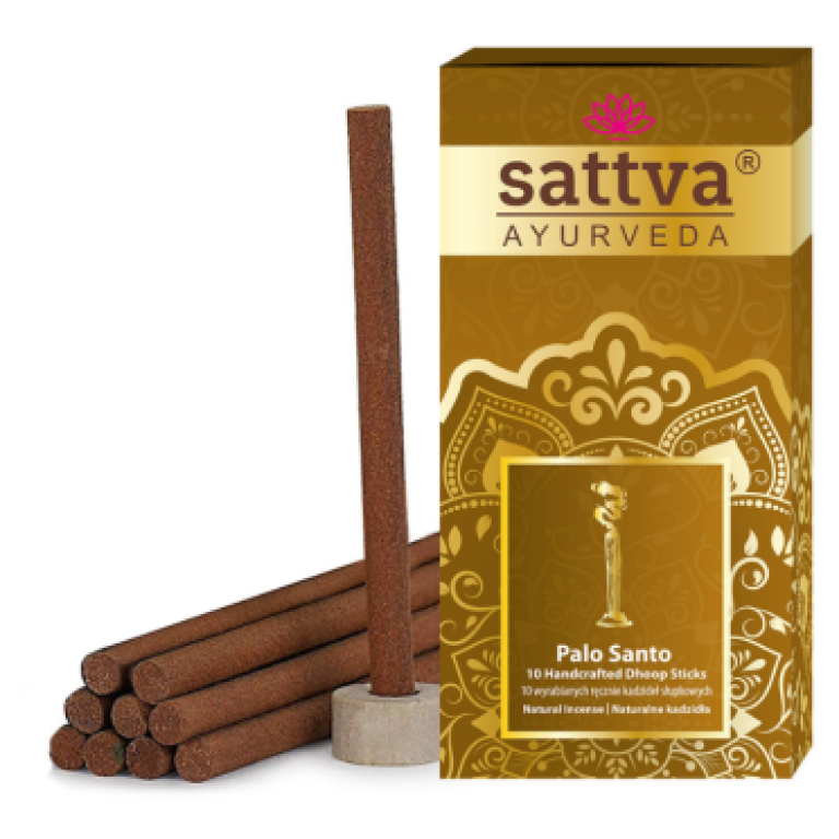 KADZIDEŁKA INDYJSKIE SŁUPKOWE PALO SANTO (10 szt.) 20 g - SATTVA (AYURVEDA)