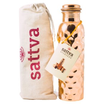BUTELKA MIEDZIANA DIAMOND 650 ml - SATTVA (AYURVEDA)