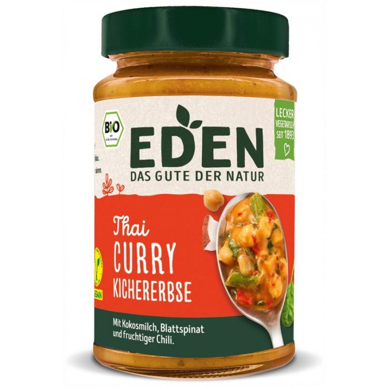 CURRY Z CIECIERZYCY W STYLU TAJSKIM BIO 400 g - EDEN