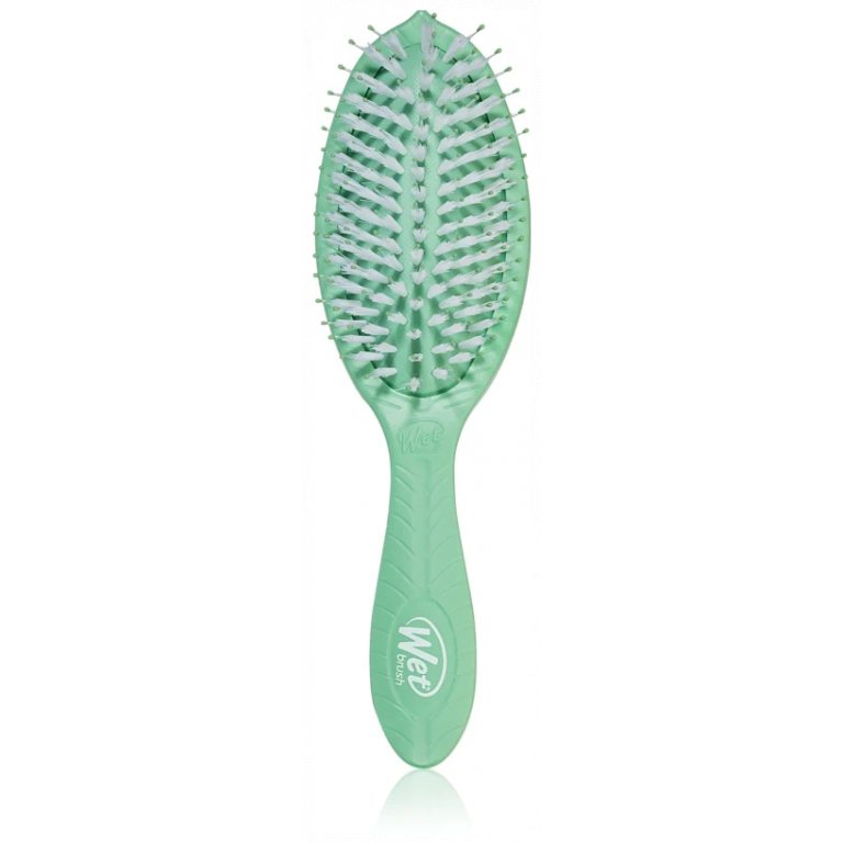 SZCZOTKA DO WŁOSÓW SOFT & SMOOTH - OLEJ KOKOSOWY - WET BRUSH (GO GREEN)