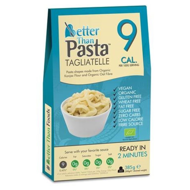 MAKARON (KONJAC) TAGLIATELLE BEZGLUTENOWY BIO 385 g (300 g) - BETTER THAN FOODS