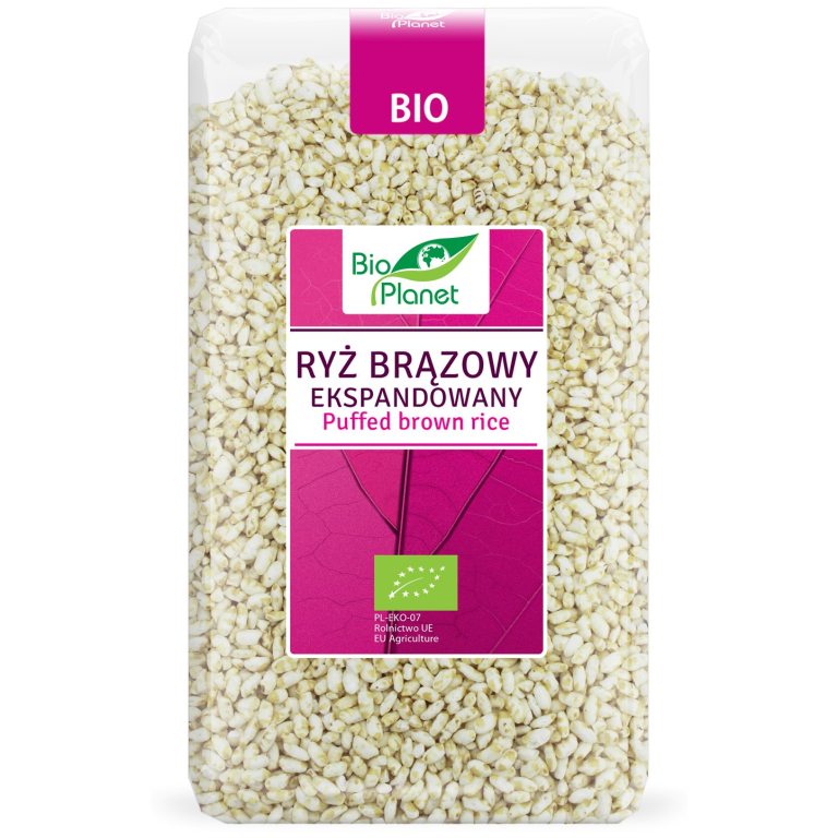 RYŻ BRĄZOWY EKSPANDOWANY BIO 150 g - BIO PLANET