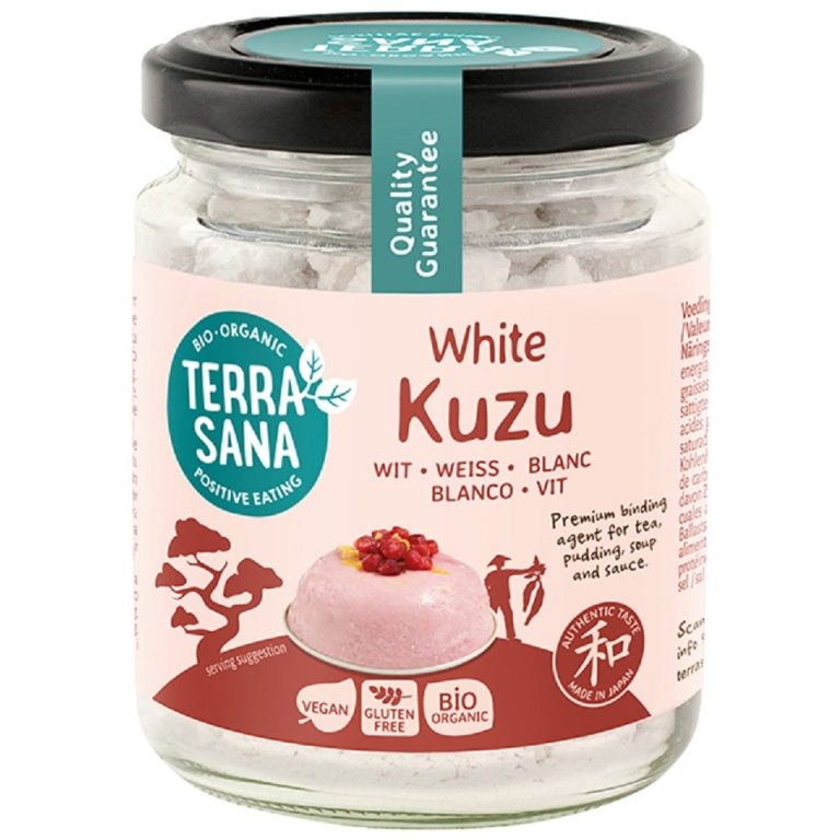 KUZU BIAŁE (SKROBIA Z KORZENIA) BEZGLUTENOWA BIO 125 g - TERRASANA