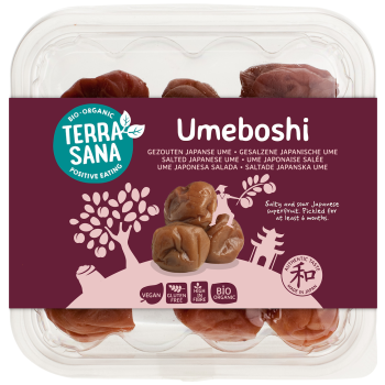 UMEBOSHI (MORELE JAPOŃSKIE KISZONE) BEZGUTENOWE BIO 150 g - TERRASANA
