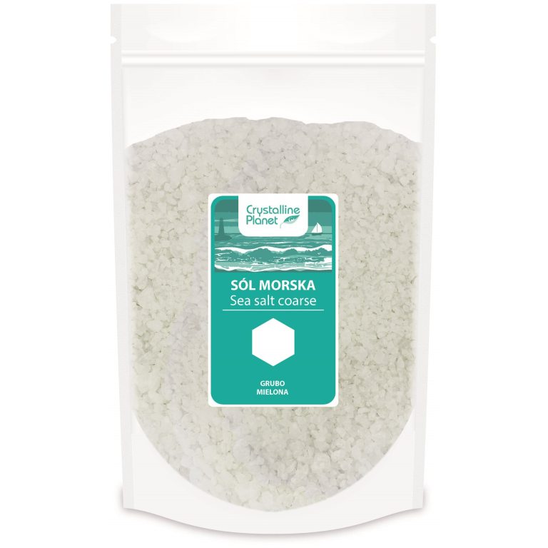 SÓL MORSKA GRUBO MIELONA 1 kg - CRYSTALLINE PLANET