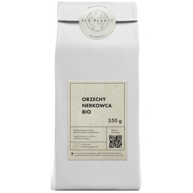 ORZECHY NERKOWCA BIO 350 g - THE PLANET