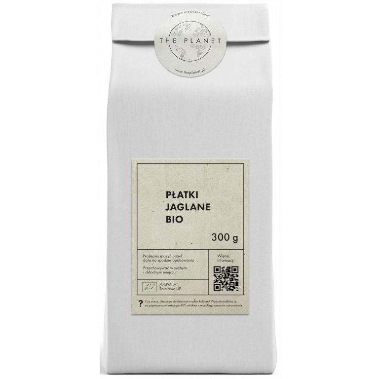 PŁATKI JAGLANE BIO 300 g - THE PLANET