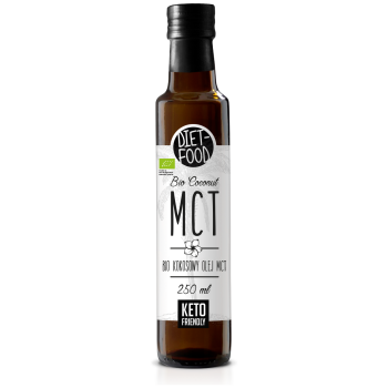 OLEJ KOKOSOWY MCT KETO BIO 250 ml - DIET-FOOD