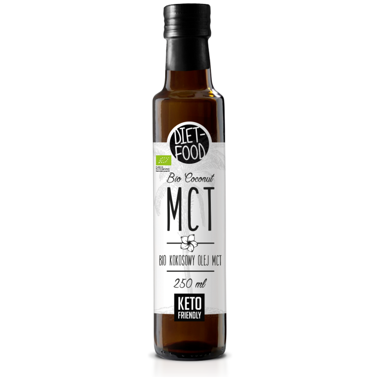 OLEJ KOKOSOWY MCT KETO BIO 250 ml - DIET-FOOD