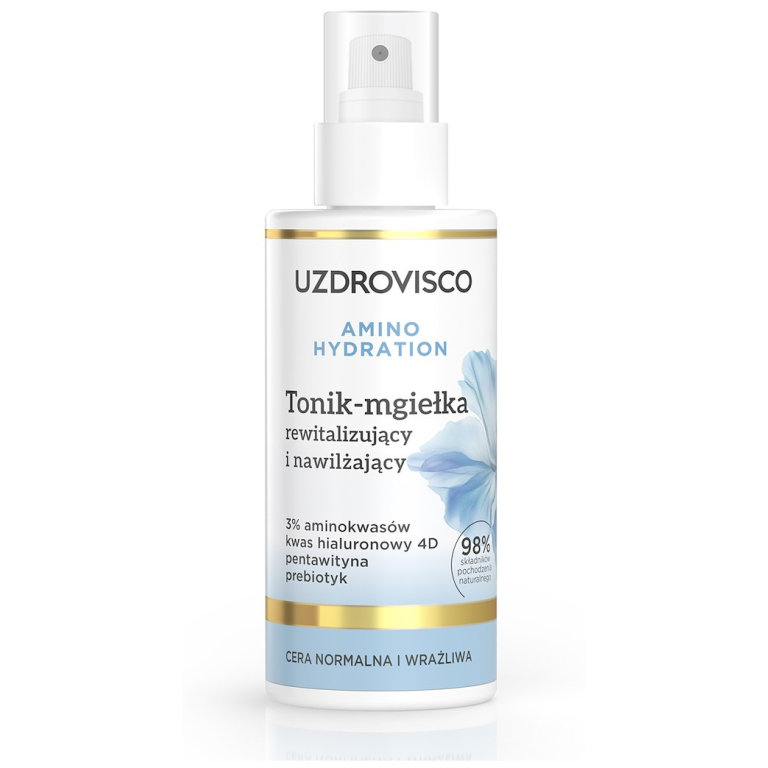 TONIK - MGIEŁKA DO TWARZY REWITALIZUJĄCO - NAWILŻAJĄCY 150 ml - UZDROVISCO (AMINO HYDRATION)