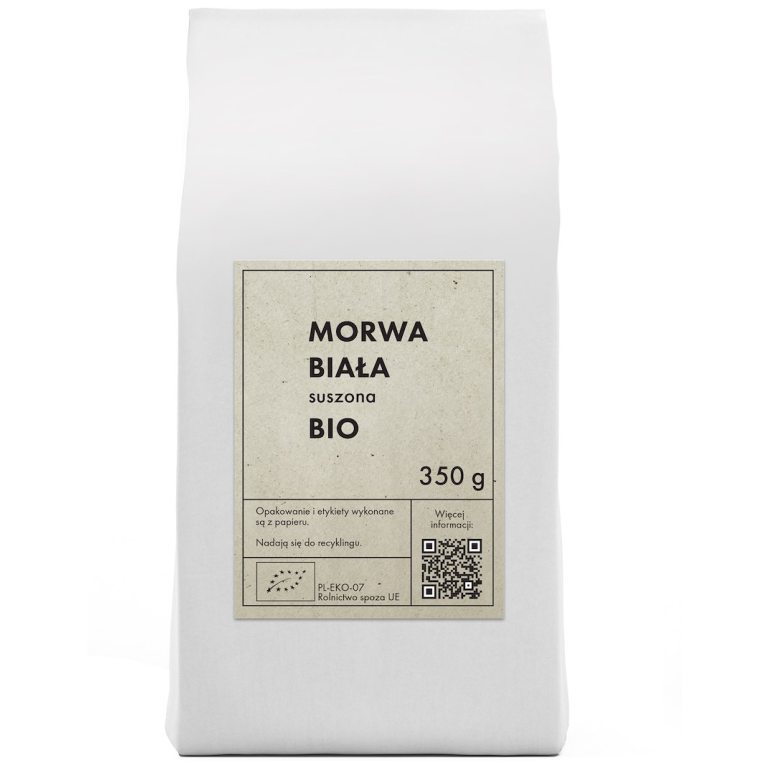 MORWA BIAŁA SUSZONA BIO 350 g - THE PLANET