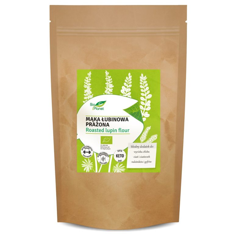 MĄKA ŁUBINOWA PRAŻONA BIO 500 g - BIO PLANET