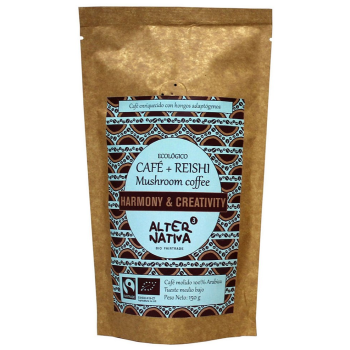 KAWA MIELONA ARABICA Z REISHI FAIR TRADE BEZGLUTENOWA BIO 150 g - ALTERNATIVA3
