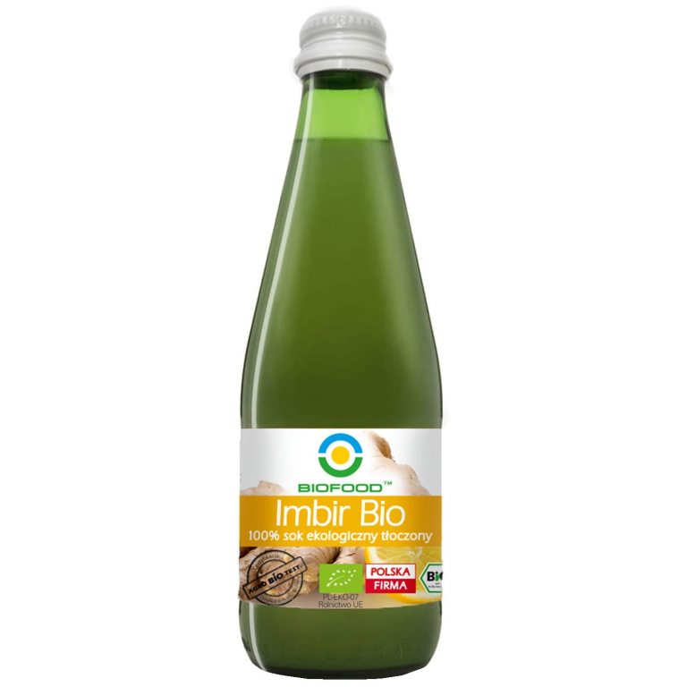 SOK Z IMBIRU NFC BEZGLUTENOWY BIO 300 ml - BIOFOOD