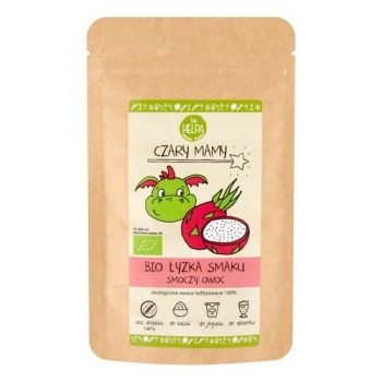 ŁYŻKA SMAKU SMOCZY OWOC (LIOFILIZOWANY SPROSZKOWANY SMOCZY OWOC) BIO 40 g - HELPA