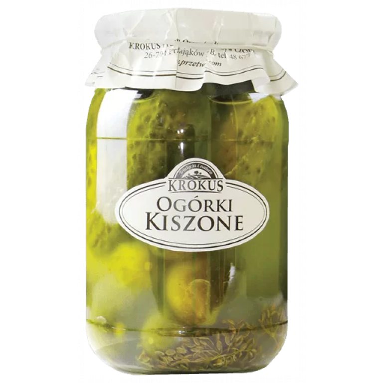 OGÓRKI KISZONE 810 g (450 g) - KROKUS