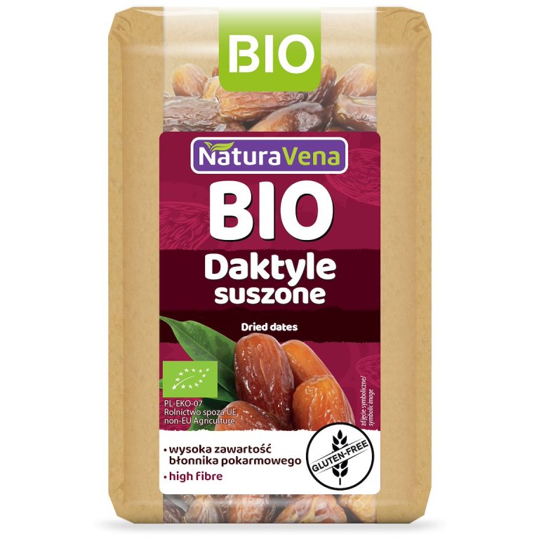 DAKTYLE SUSZONE BEZGLUTENOWE BIO 400 g - NATURAVENA