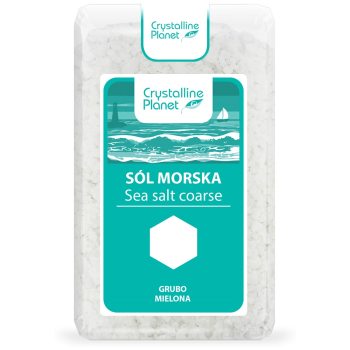 SÓL MORSKA GRUBO MIELONA 600 g - CRYSTALLINE PLANET